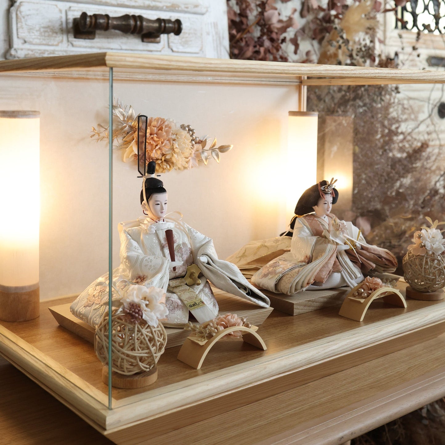 美玲　mirei｜26雛人形ケース飾り