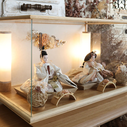 美玲　mirei｜26雛人形ケース飾り