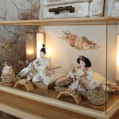 美玲　mirei｜26雛人形ケース飾り