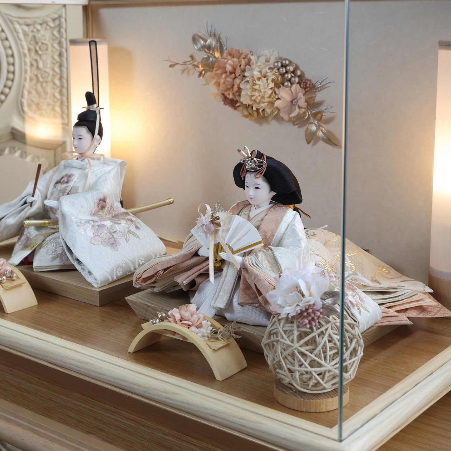 美玲　mirei｜26雛人形ケース飾り