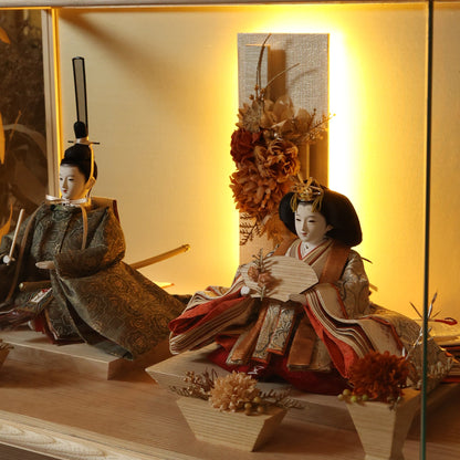 光葉　mitsuha｜26雛人形ケース飾り