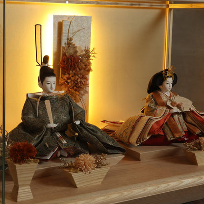 光葉　mitsuha｜26雛人形ケース飾り