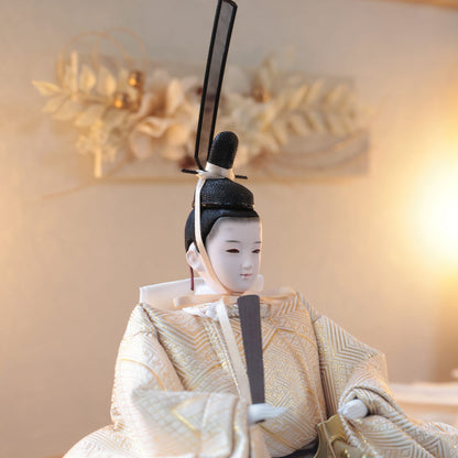 京都西陣袋帯　美月　想　mitsuki｜26雛人形ケース飾り