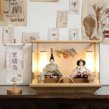 みうか　miuka｜26雛人形ケース飾り