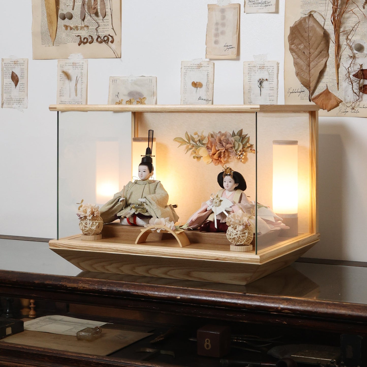 みうか　miuka｜26雛人形ケース飾り