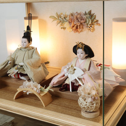 みうか　miuka｜26雛人形ケース飾り