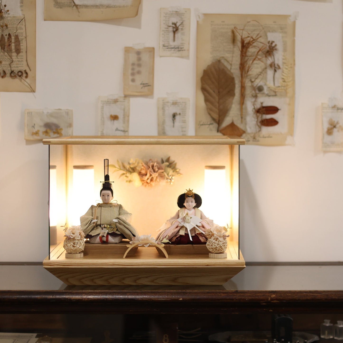 みうか　miuka｜26雛人形ケース飾り
