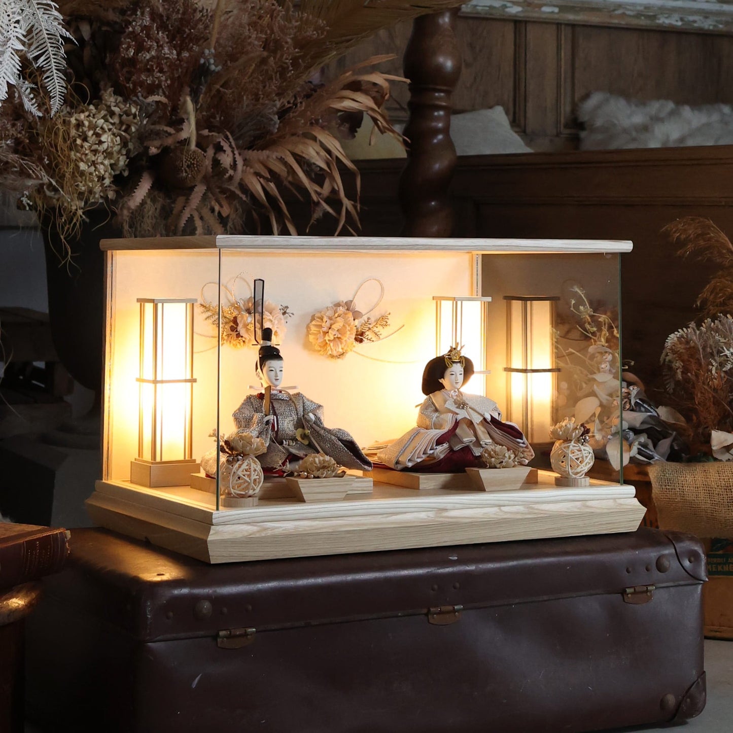 美和　miwa｜26雛人形ケース飾り