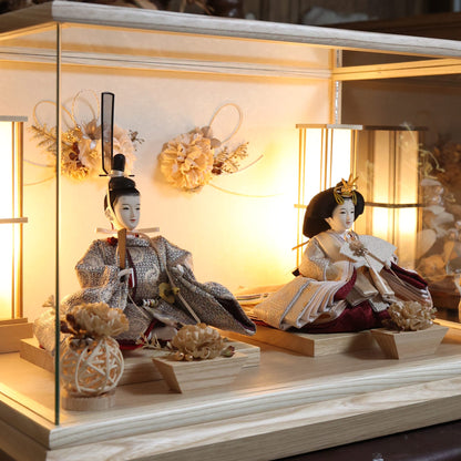 美和　miwa｜26雛人形ケース飾り