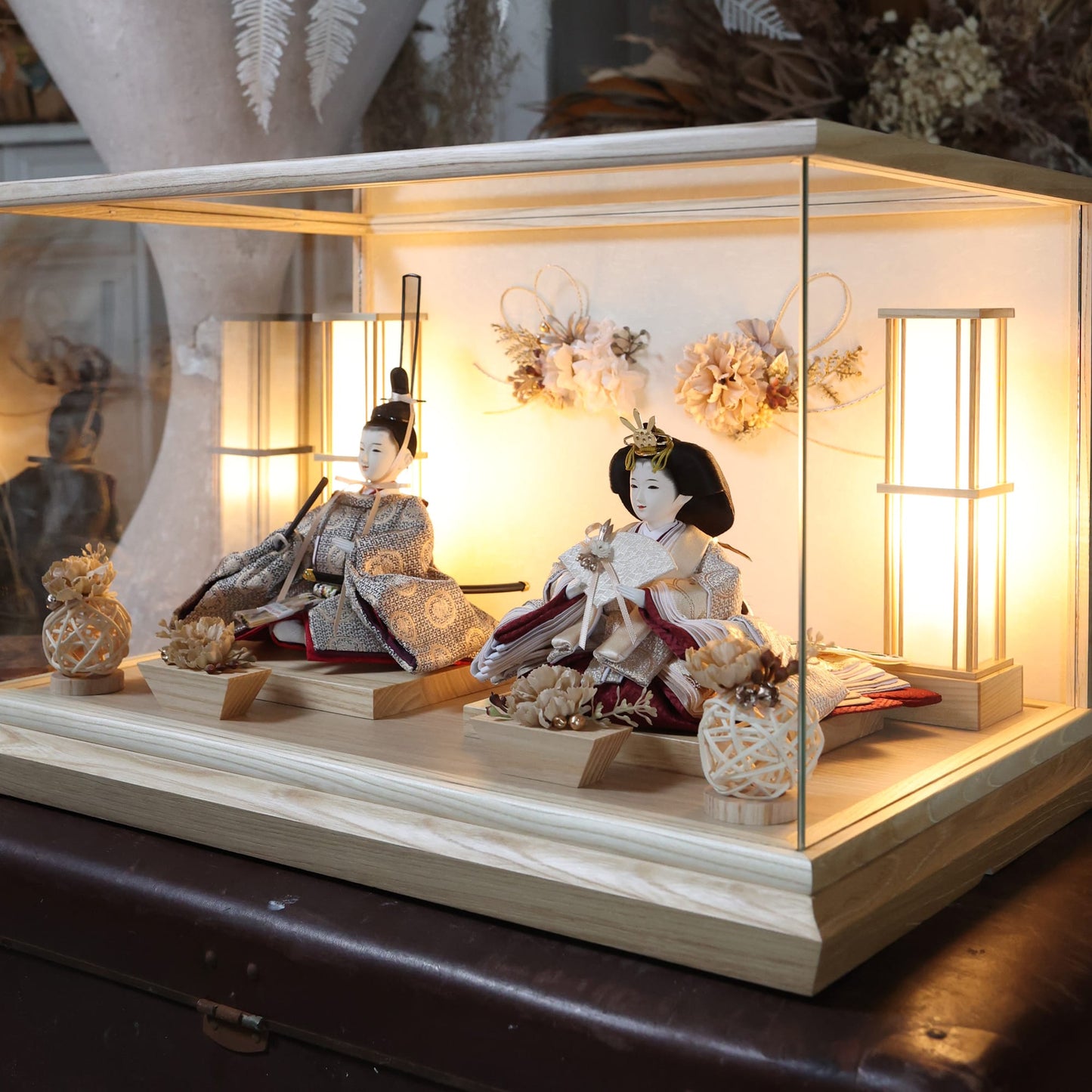 美和　miwa｜26雛人形ケース飾り