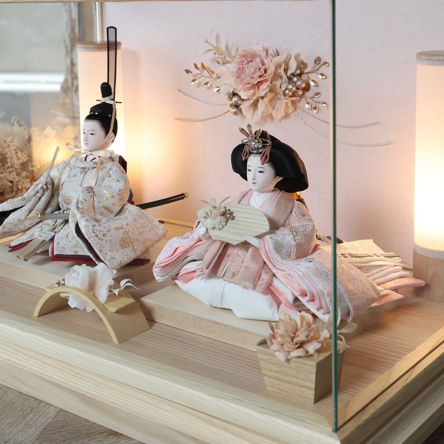 萌香　moka｜26雛人形ケース飾り