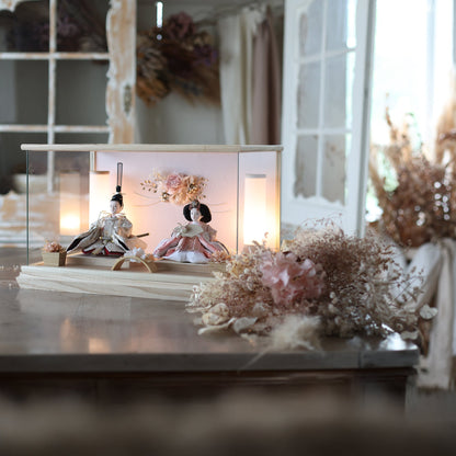 萌香　moka｜26雛人形ケース飾り