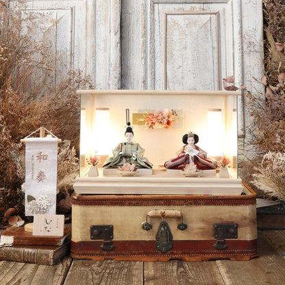 清水久遊作　紅葉　momiji｜26雛人形ケース飾り