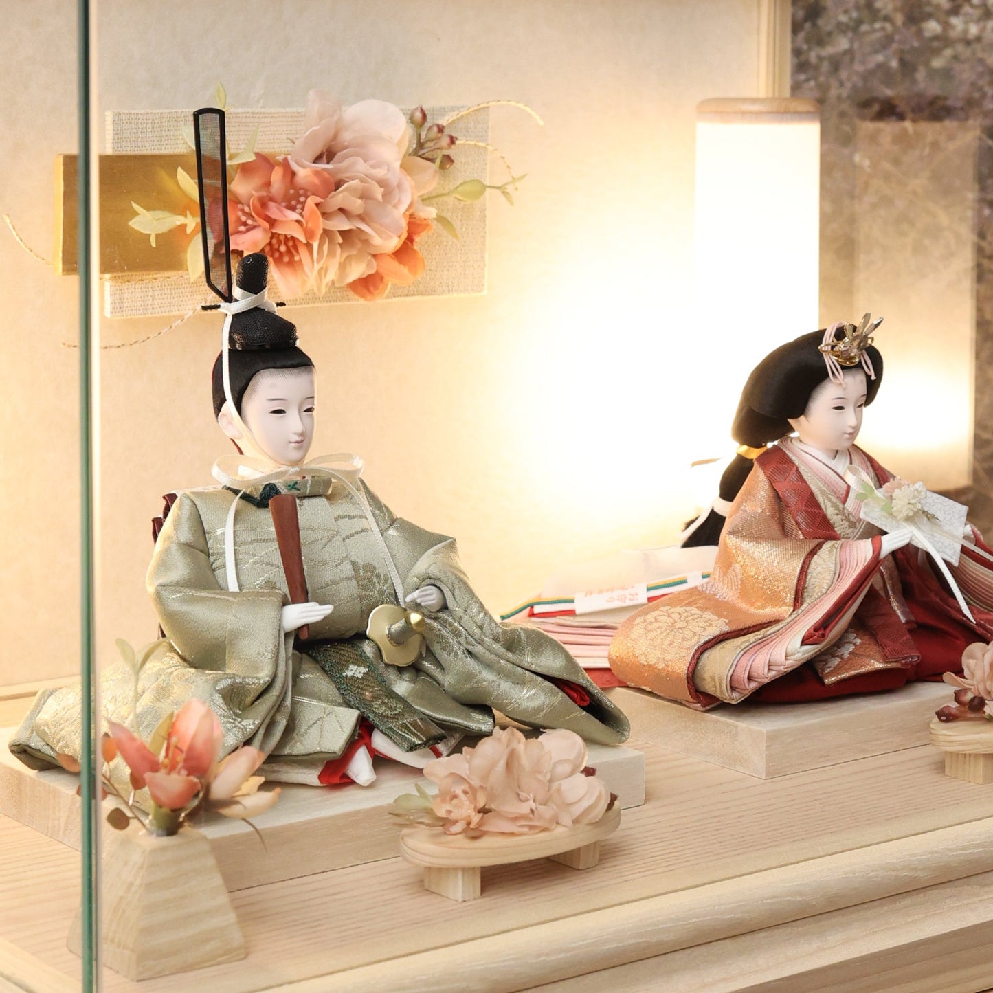 清水久遊作　紅葉　momiji｜26雛人形ケース飾り