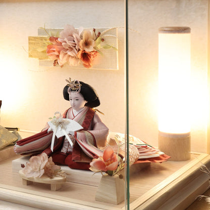 清水久遊作　紅葉　momiji｜26雛人形ケース飾り