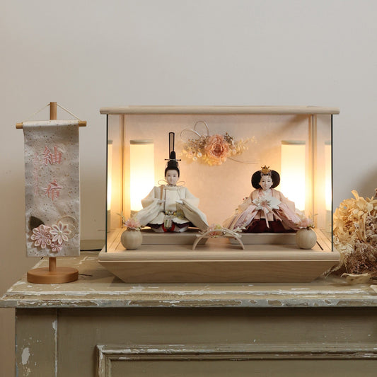 ももね　momone｜26雛人形ケース飾り