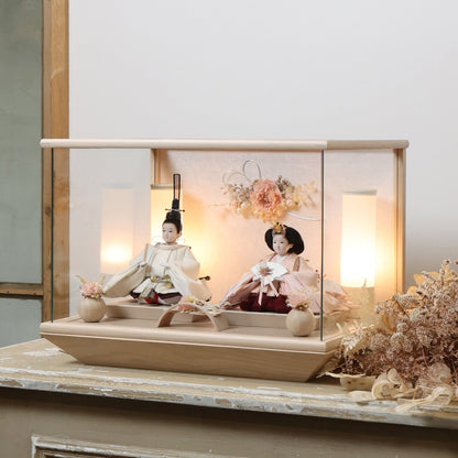 ももね　momone｜26雛人形ケース飾り