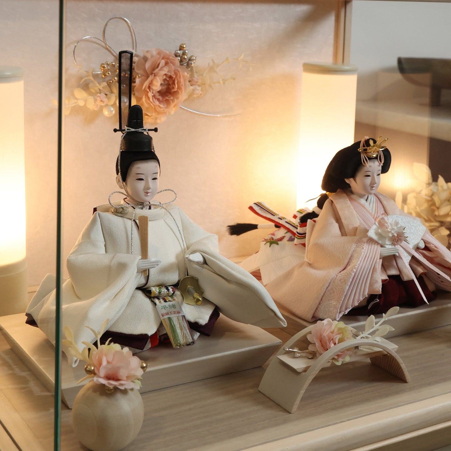 ももね　momone｜26雛人形ケース飾り