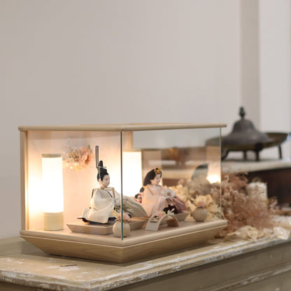 ももね　momone｜26雛人形ケース飾り