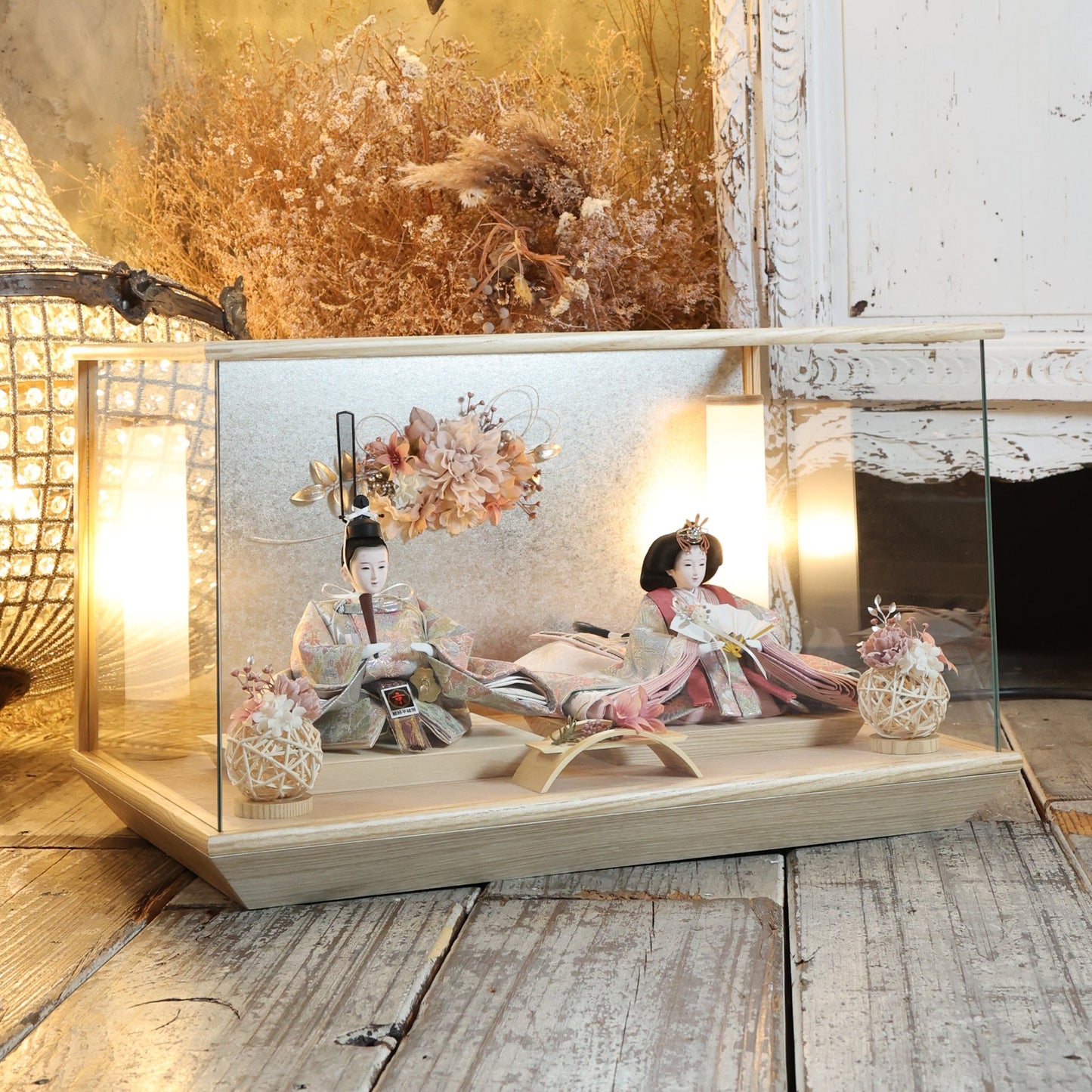 京都西陣袋帯　萌乃　mono｜26雛人形ケース飾り