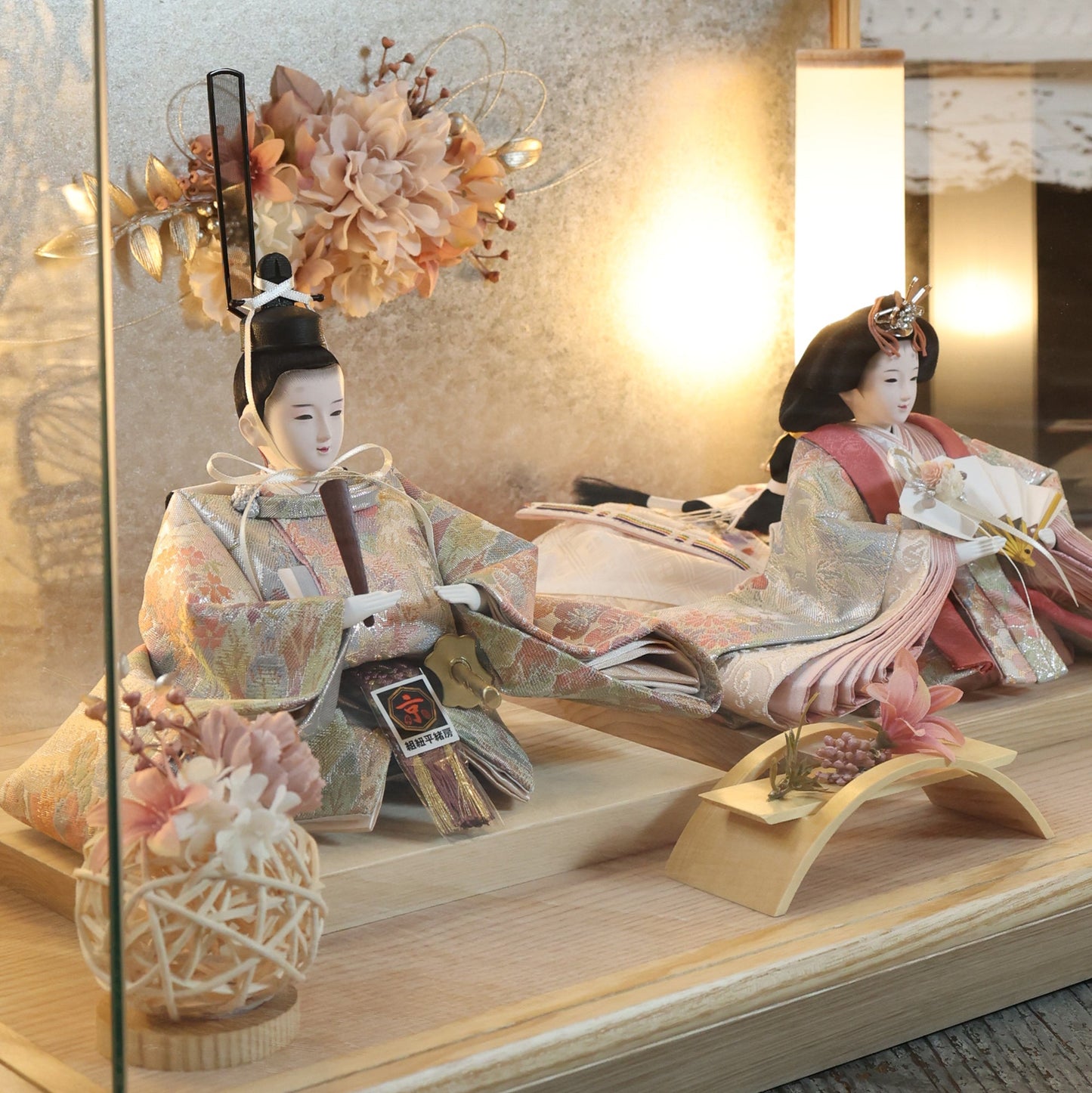 京都西陣袋帯　萌乃　mono｜26雛人形ケース飾り