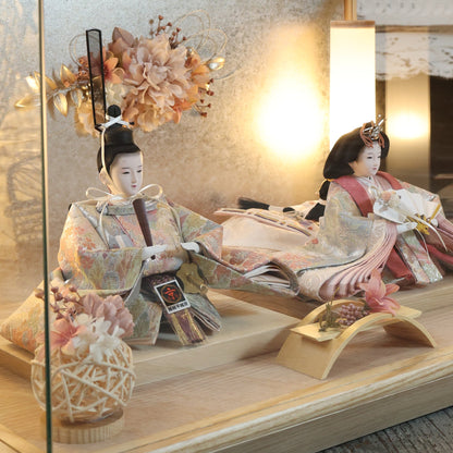 京都西陣袋帯　萌乃　mono｜26雛人形ケース飾り