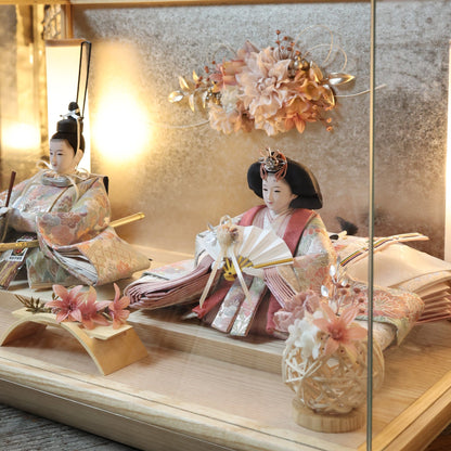 京都西陣袋帯　萌乃　mono｜26雛人形ケース飾り