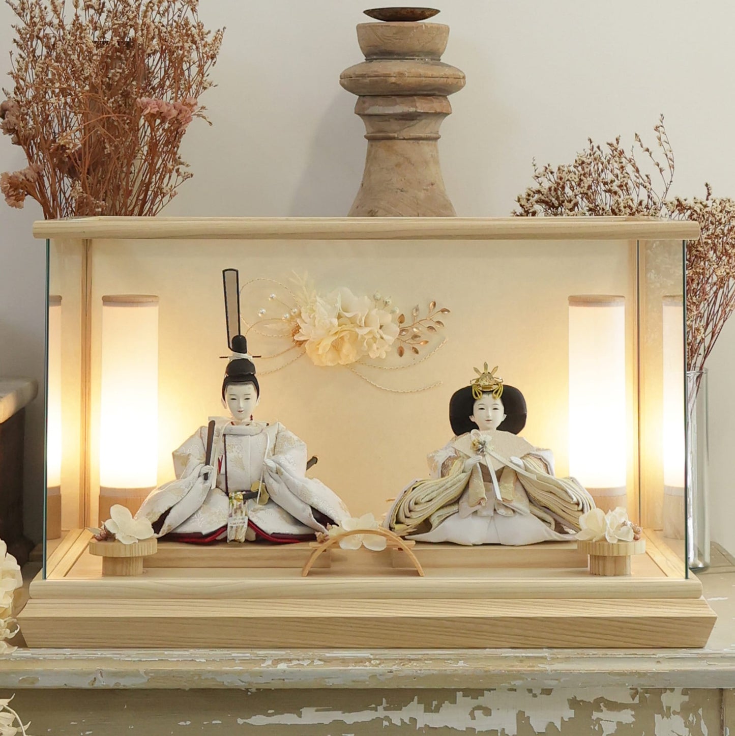 奈子　nako｜26雛人形ケース飾り