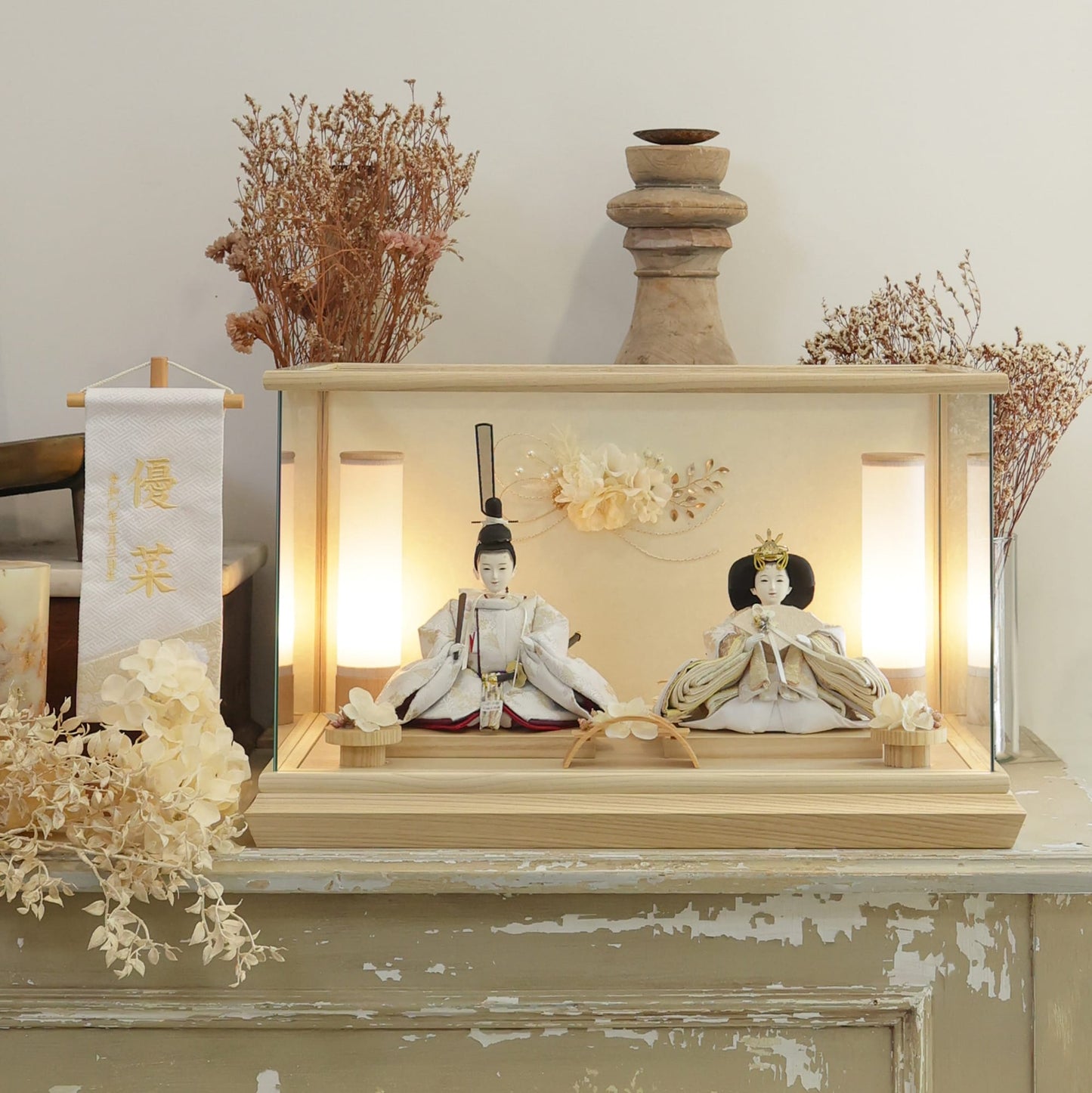 奈子　nako｜26雛人形ケース飾り