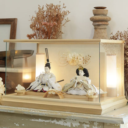 奈子　nako｜26雛人形ケース飾り