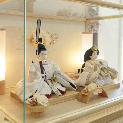 奈子　nako｜26雛人形ケース飾り