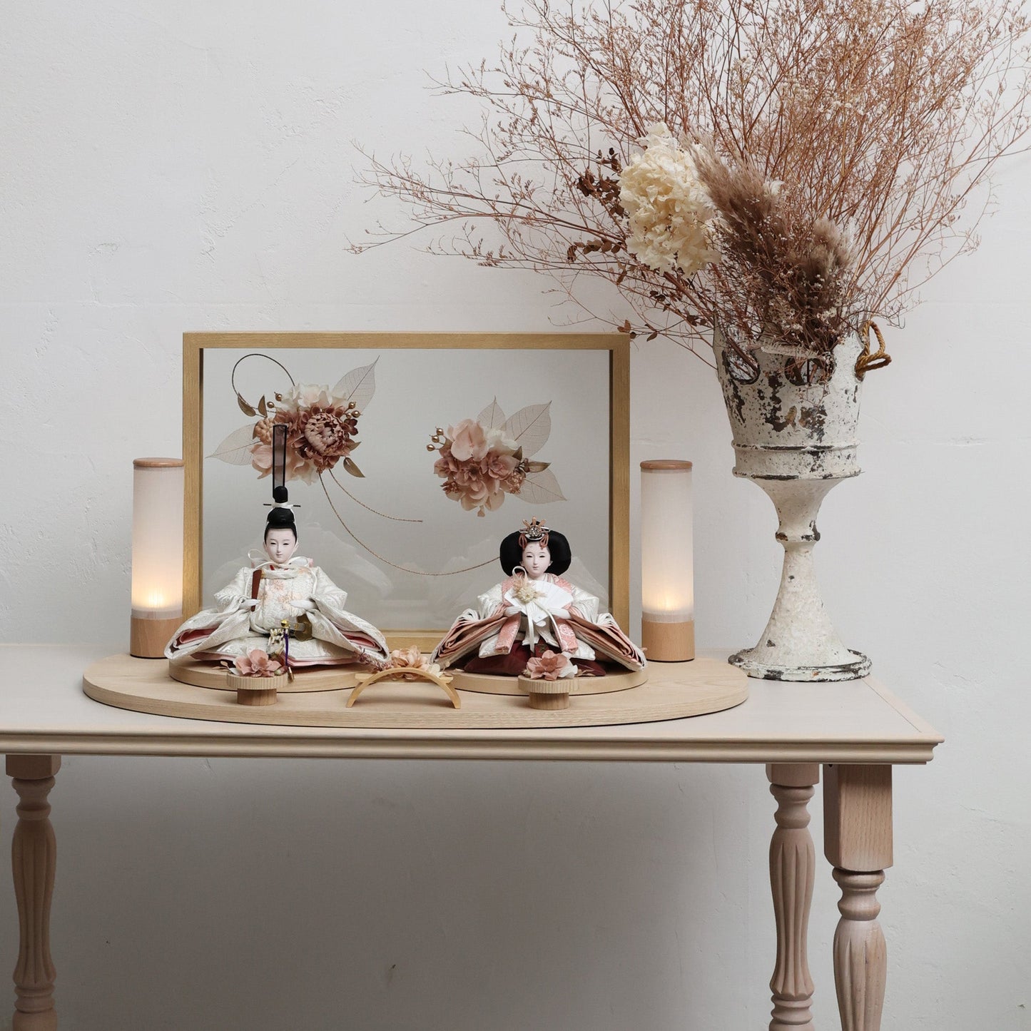 桃菜　mona｜26雛人形出し飾り