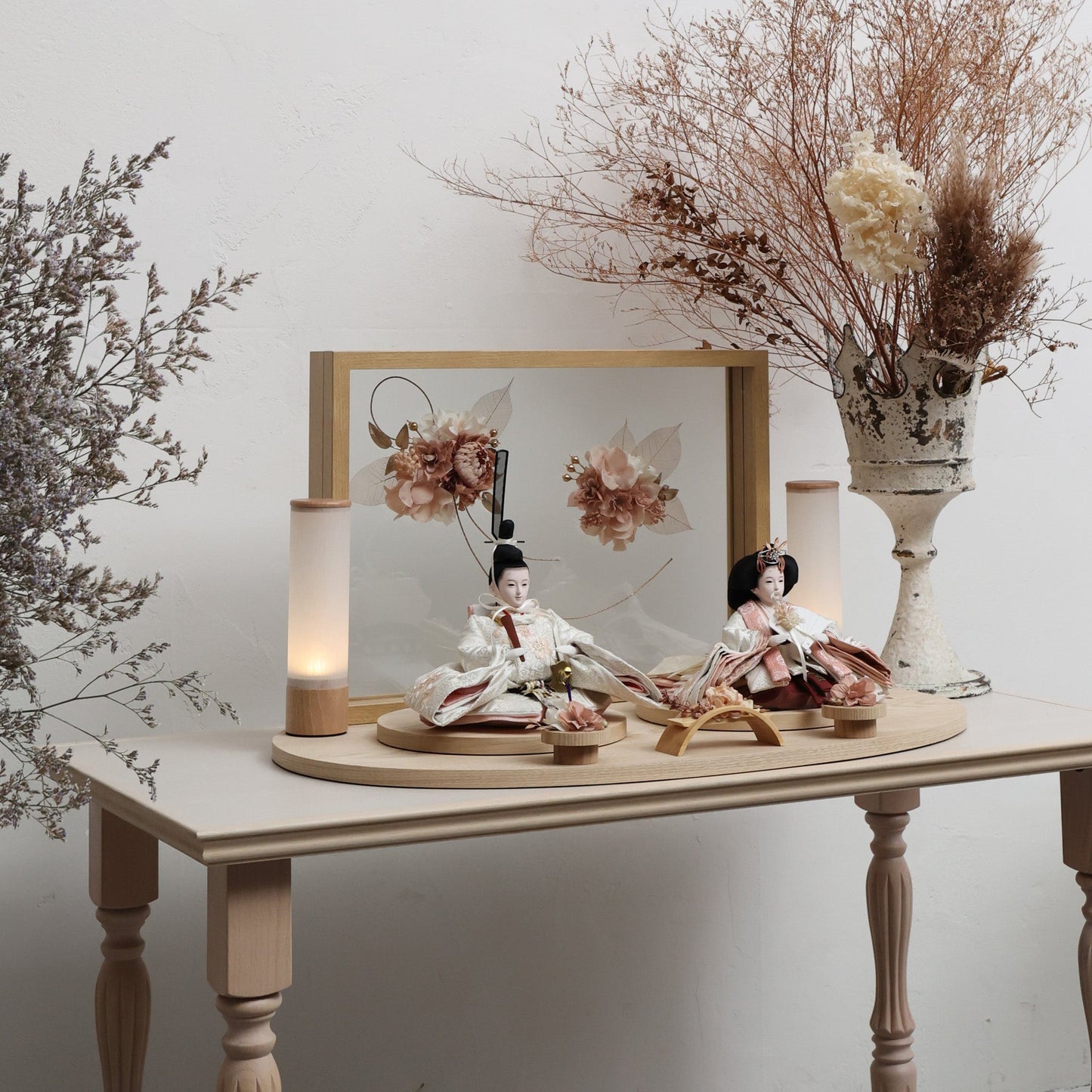 桃菜　mona｜26雛人形出し飾り