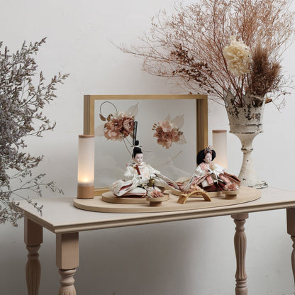 桃菜　mona｜26雛人形出し飾り