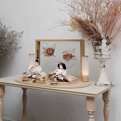 桃菜　mona｜26雛人形出し飾り