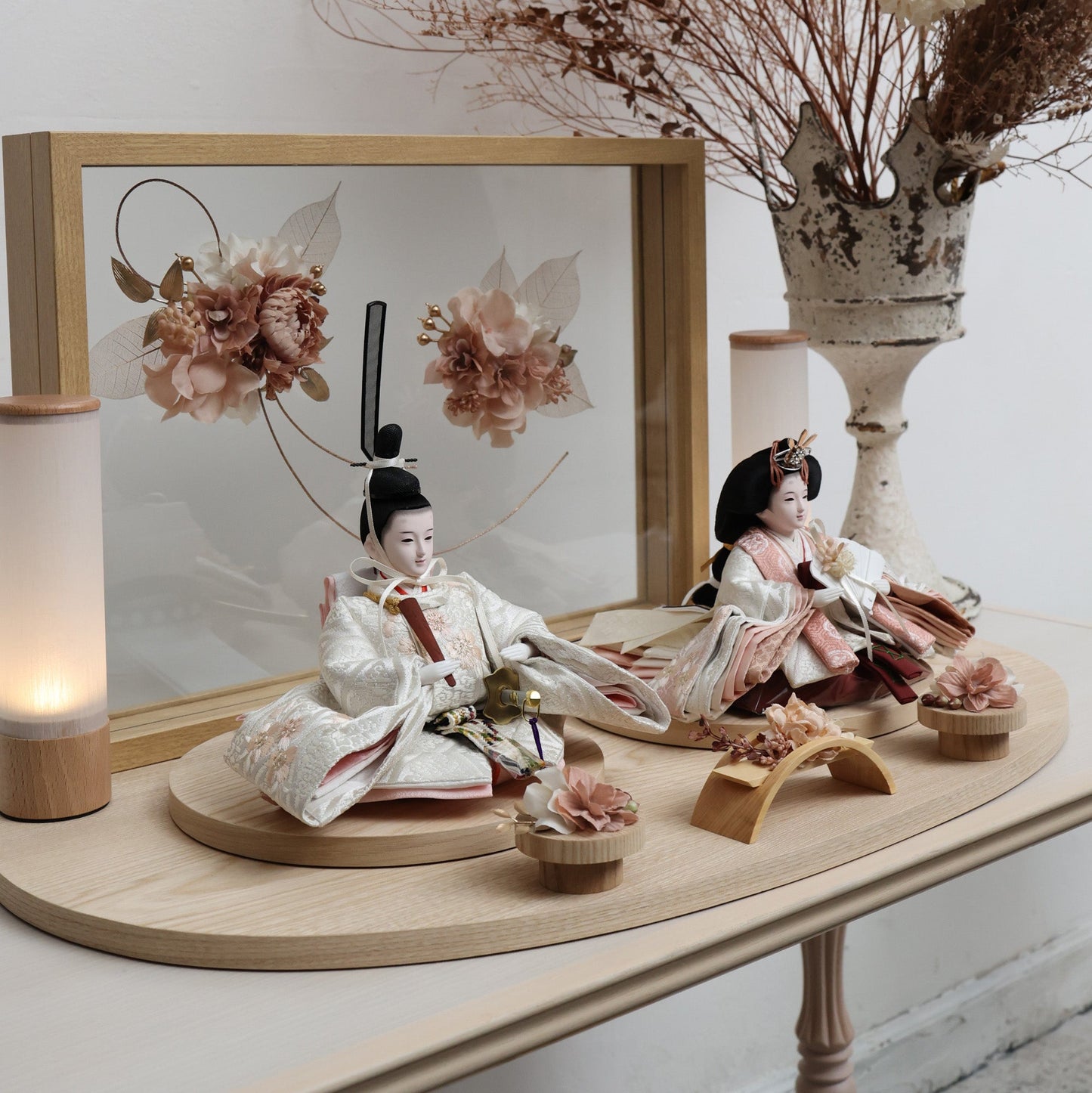 桃菜　mona｜26雛人形出し飾り