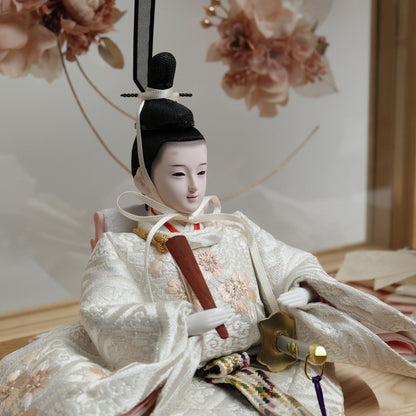 桃菜　mona｜26雛人形出し飾り