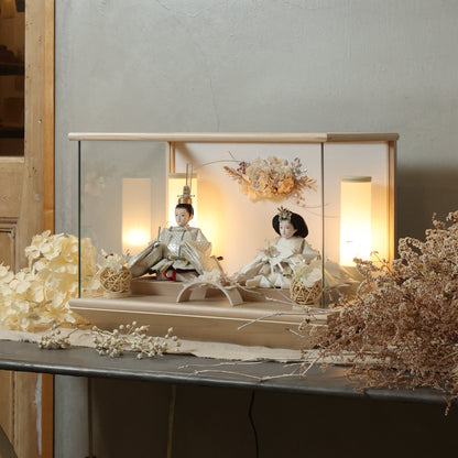 京都西陣袋帯　ななせ　nanase｜26雛人形ケース飾り