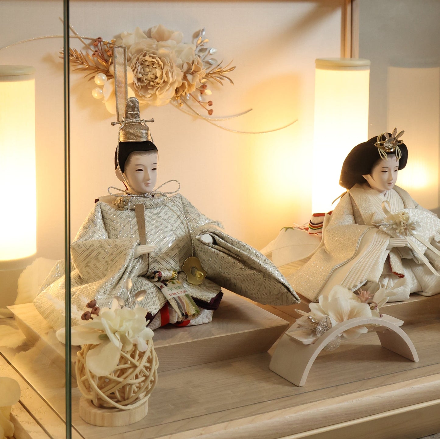 京都西陣袋帯　ななせ　nanase｜26雛人形ケース飾り