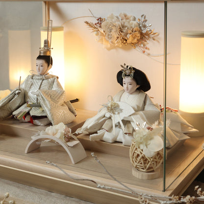 京都西陣袋帯　ななせ　nanase｜26雛人形ケース飾り