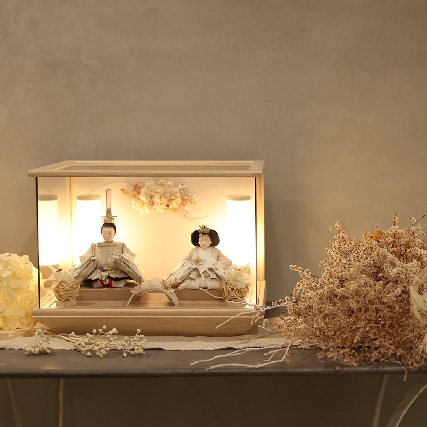 京都西陣袋帯　ななせ　nanase｜26雛人形ケース飾り