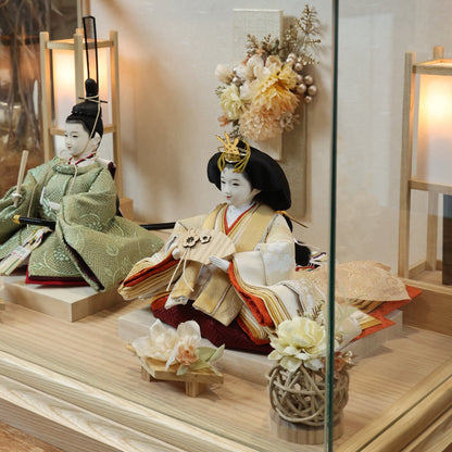 菜乃　nano｜26雛人形ケース飾り