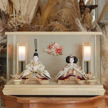 奈央　nao｜26雛人形ケース飾り