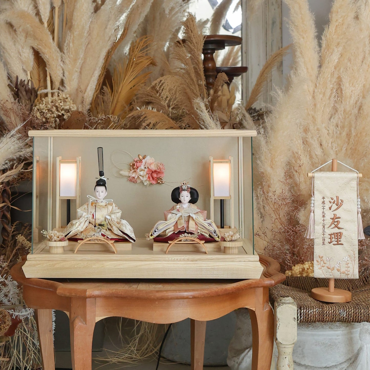 奈央　nao｜26雛人形ケース飾り