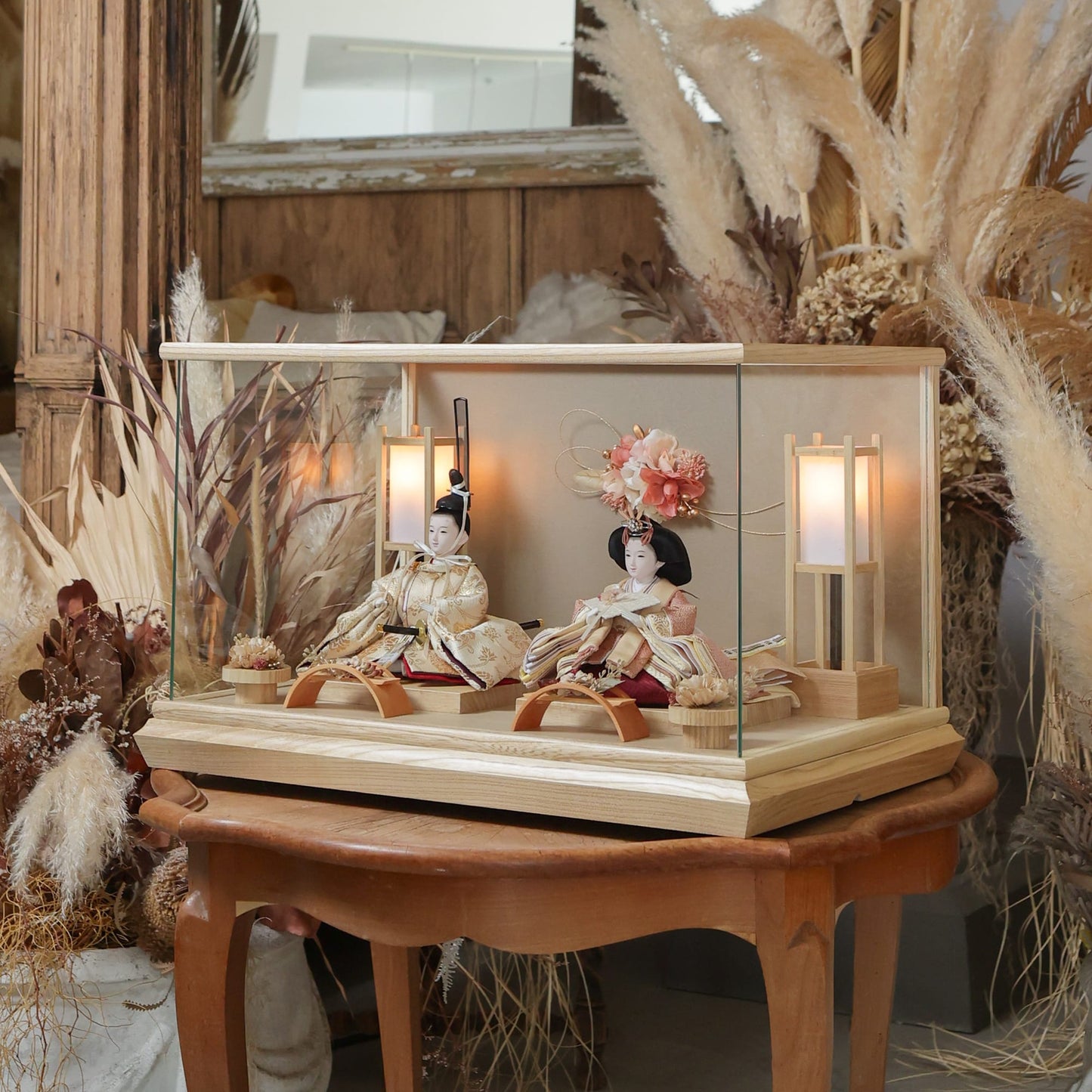奈央　nao｜26雛人形ケース飾り