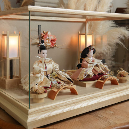 奈央　nao｜26雛人形ケース飾り