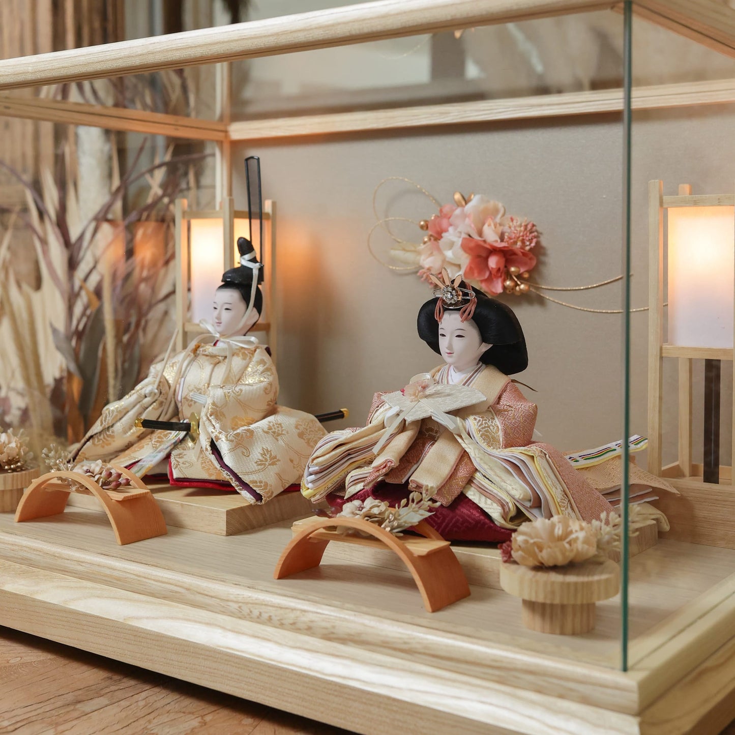 奈央　nao｜26雛人形ケース飾り