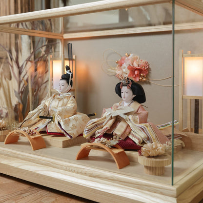 奈央　nao｜26雛人形ケース飾り