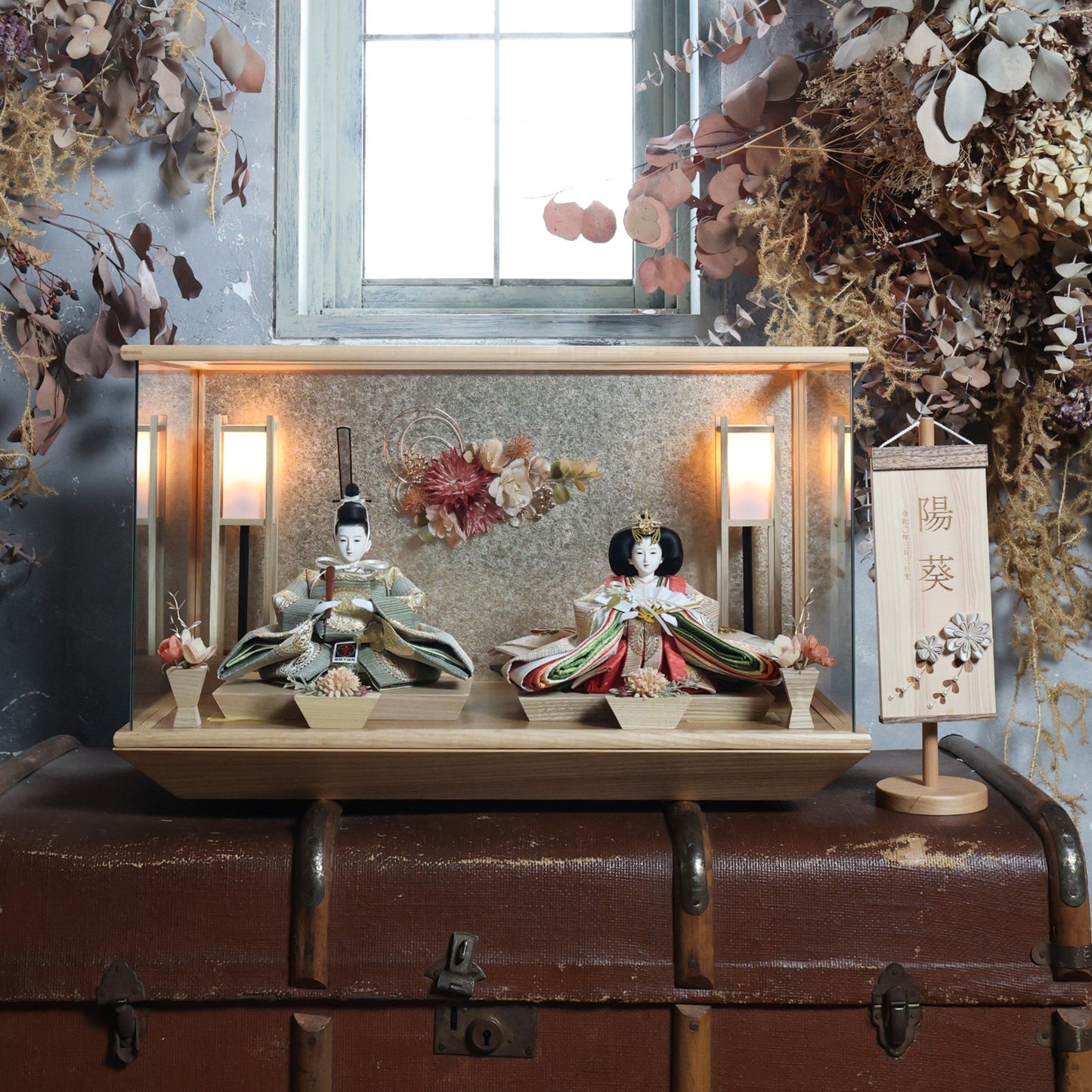 織葉　oriha｜26雛人形ケース飾り