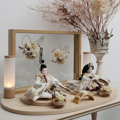 花菜　kana｜26雛人形出し飾り